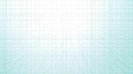 Poster - Light Blue Squared Paper Texture for School Projects