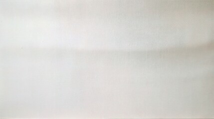 Poster - White Canvas Texture on Cardboard Surface