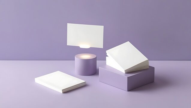 Branding business cards mockup template