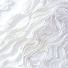 Wall Mural - A close-up of white wavy paper