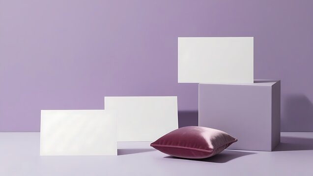 Branding business cards mockup template