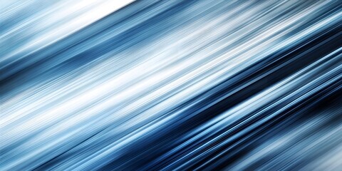 Abstract Blue and White Diagonal Lines Background