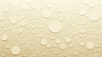Poster - Abstract textured background with various sized beige circles, creating a modern and minimalistic aesthetic.