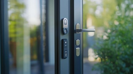Poster - Explore modern door design options to enhance your home's security and aesthetics
