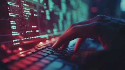 Poster - explore the intricacies of cybersecurity understanding digital threats and responses