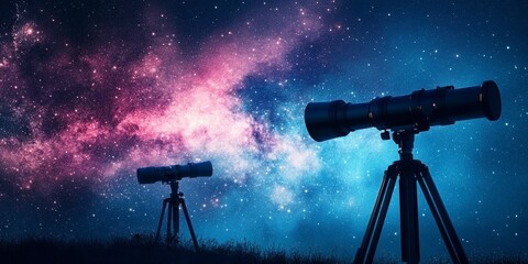 Poster - Celestial Observation Meteor Shower Tracking at Night - Perfect for New Years and Earth Hour Celebrations