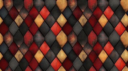 Seamless abstract soft rhombus pattern background versatile design for modern wallpaper or textile applications