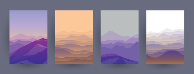 Poster - Abstract background cover design. Vector pattern	
