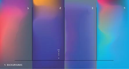 Poster - Abstract background cover design. Vector pattern	