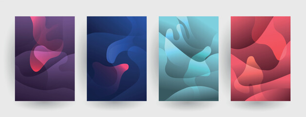 Poster - Abstract background cover design. Vector pattern	