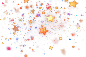 Canvas Print - png sparkle magical lights.