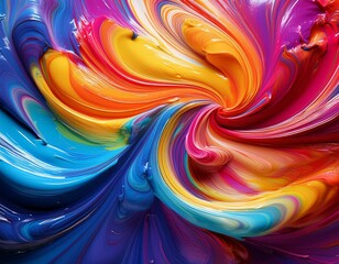 Wall Mural - abstract background with swirls