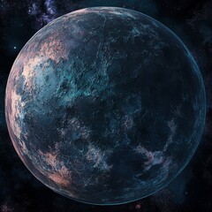 Wall Mural - magic planet colored texture 