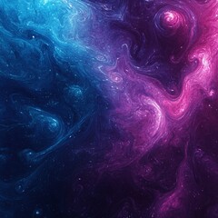 Wall Mural - Square seamless texture- magic planet colored texture