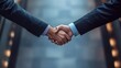 © vefimov - Hands touching in agreement or deal between business partners