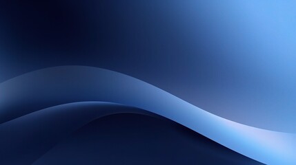 Poster - Elegant Blue Abstract Wave Background