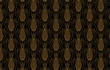 Luxurious abstract geometric pattern background in coffee tones