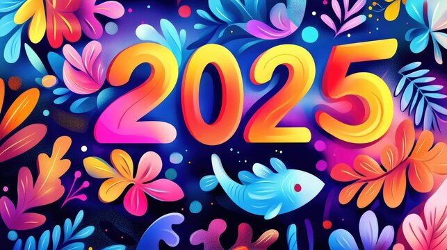A bright and bold depiction of the year 
