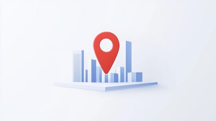 Poster - Modern Logistics and Delivery Network Concept