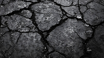Aufkleber - background surface texture of an asphalt road