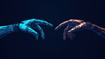 Poster - Human and Robotic Hands Reaching for Connection