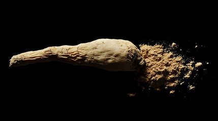 Aufkleber - peruvian ginseng maca root powder superfood supplement ingredient
