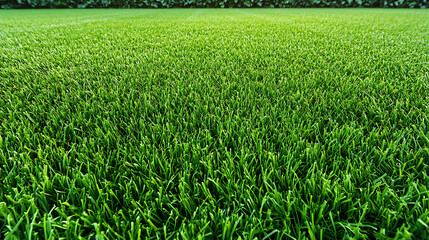 Poster - grass real field background light natural green floor outdoor wallpaper
