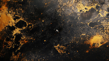Poster - Abstract Background with yellow and orange Gradient