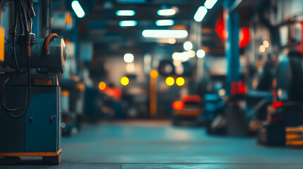 Aufkleber - Blurred of repair service station