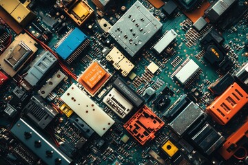 Poster - Circuit Board Detail