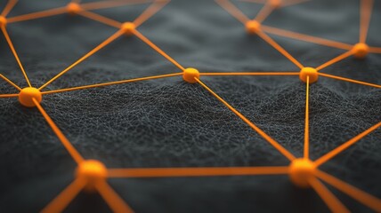 Poster - Digital Network Connecting Distribution Points