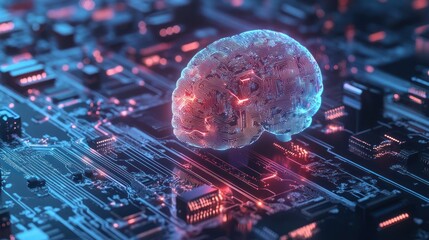 Poster - Artificial Intelligence Brain Circuitry