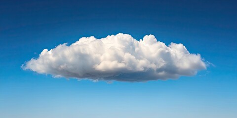 Wall Mural - floating cloud in the sky, cloud, floating, white, fluffy, sky, atmosphere, weather, nature, dreamy,