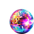 © Al-Mamun - shiny disco ball on transparent background