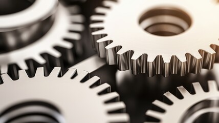 Poster - Close-Up of Machinery for Quality Checks and Details
