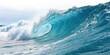 © Sarayuth - Ocean wave with blue water isolated on white background, sky, outdoors, marine life
