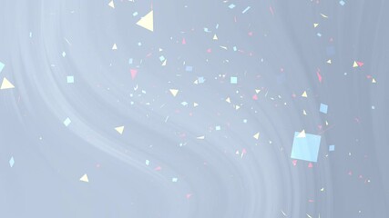 gray background with scattered triangles and squares. suitable for abstract designs, modern graphics