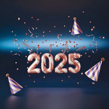 A 3D render of the text 