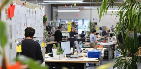 Poster - Modern Office Interior.