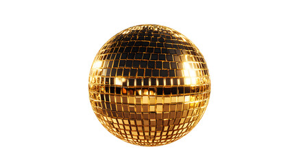 Poster - Luxury gold disco ball party nightlife decoration