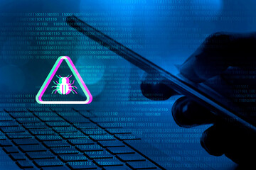 malware attack virus alert , malicious software infection , cyber security awareness training to pro