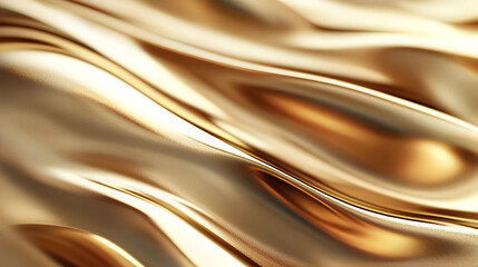 Poster - flowing curve lines background