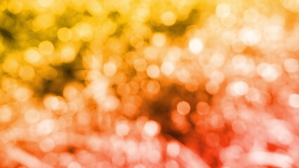 Wall Mural - Colorful glowing lights blur bokeh abstract background Glittering aesthetic textured pattern