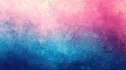 Poster - Pink and blue textured abstract background with a vibrant gradient and grainy noise effect