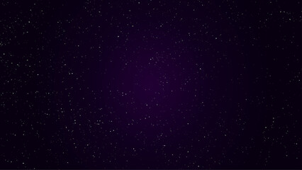 Wall Mural - dark space with small stars. stars over transylvanian mountains