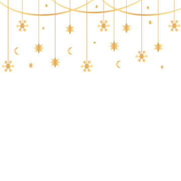 Elegant Gold New Year's Eve Bunting