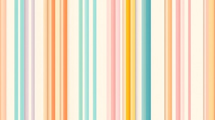 Poster - Colorful Vertical Striped Pattern for Background Use