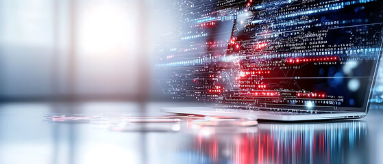 Poster - cybersecurity teams monitor threats with advanced data analysis techniques to enhance protection