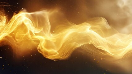 Leinwandbilder - Golden Stream of Light 