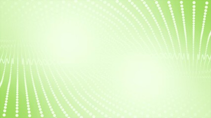 Lime green color wavy circular dots modern design 3d seamless background